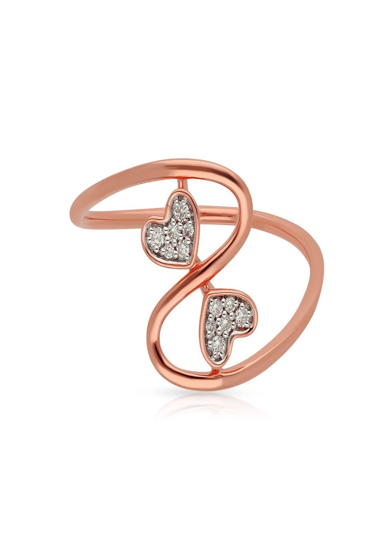 Malabar Gold and Diamonds 18 Karat 750 Purity Mine Diamond Ring MPRGHTH010RN1 - Image 2